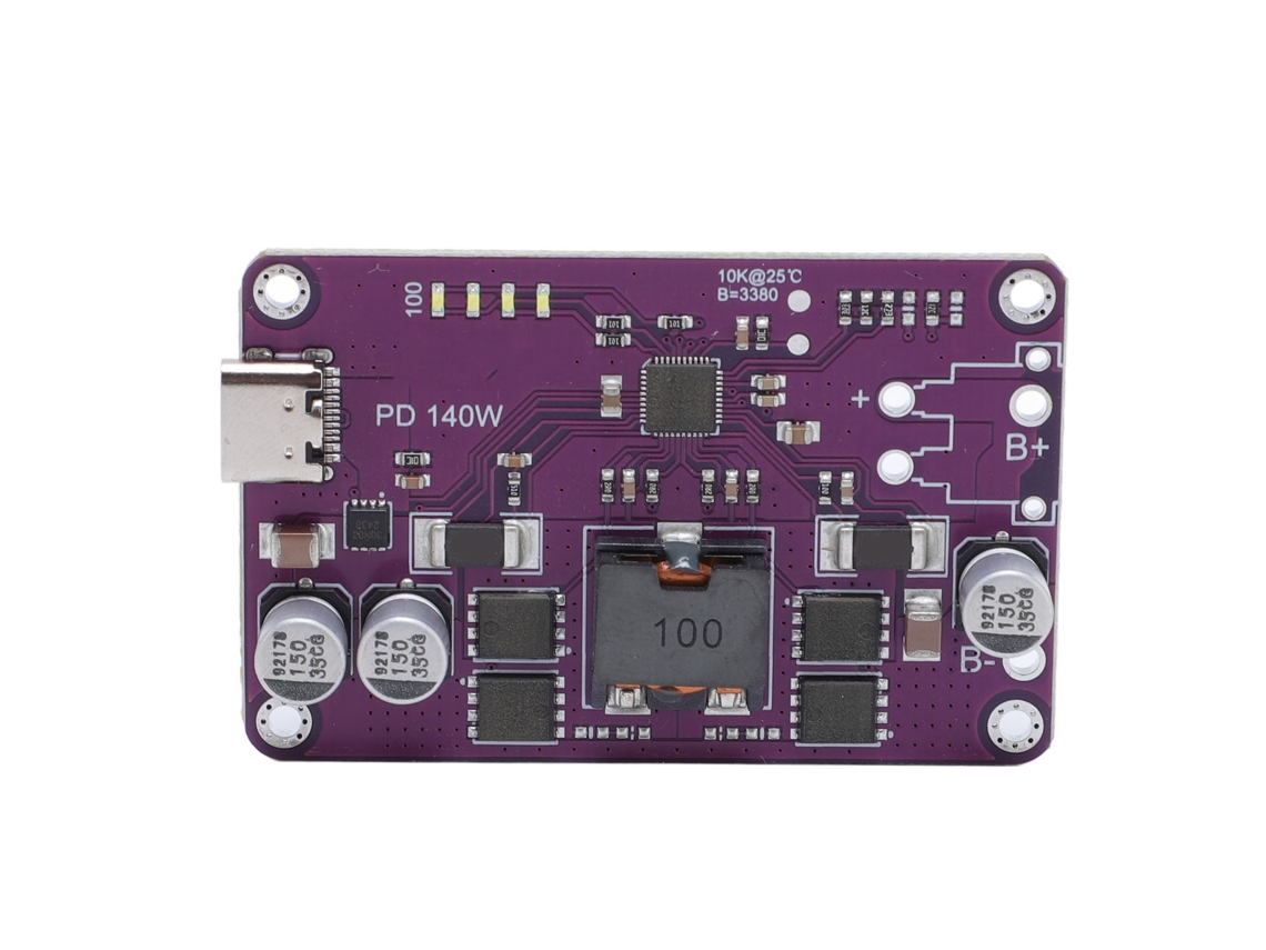 Módulo de Carga y Descarga 140 W, Placa PCB PD3.1, Compatible con Baterías | S/MARCA