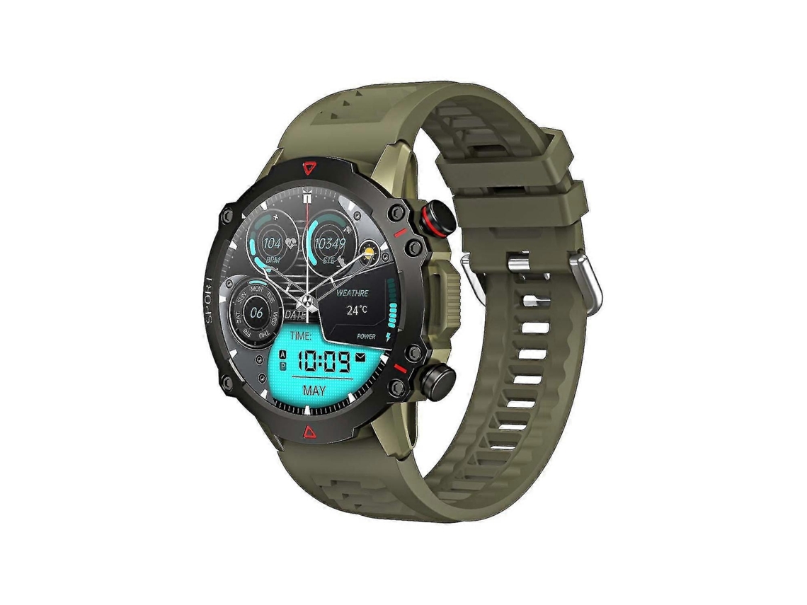 Smartwatch moderno com previsão do tempo, lembretes, jogos esportivos, chamadas Bluetooth e voz nítida. Ly Ebike