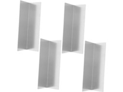 Porta De Alumínio, 4 Portas, Vedação Universal Para Porta De Garagem Em Peças, Vedação Contra Intempéries.