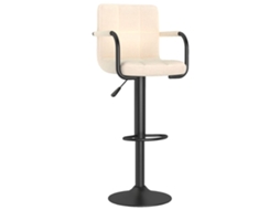 Bar Stool, Bar Stools Vidaxl Creme Tecido (n/a)