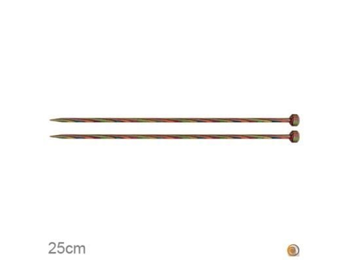 cor - Agulha reta Symfonie Knit Pro,…
