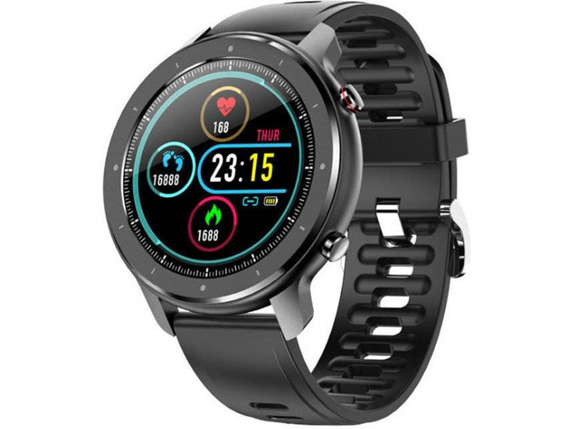 Smartwatch Fitness 1.3 Touchscreen Fitness Tracker Monitor Frequência Cardíaca Spo2 Ip67 À Prova Dágua Para Android Ios Homens Mulheres Preto Yizhood