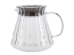 Recipiente Para Café Em Vidro De Alto Borosilicato, Chaleira, Bule, Acessórios Para Casa E Escritório, 500 Ml Brilvibera