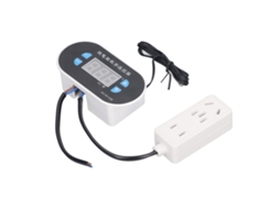 Controlador De Temperatura Digital Led Termostato De Aquecimento E Resfriamento Com Sonda Impermeável 110‑220v