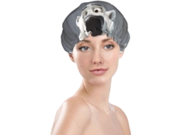 Touca De Banho Feminina, Reutilizável, Impermeável, Dupla Camada, Com Elástico, Ideal Para Cabelos Longos, Com Estampa