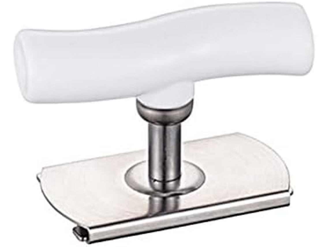 KOFIHETY Abridor De Potes De Design Compacto, Ferramenta Fácil Para Mãos Fracas, Braçadeira Ajustável De Aço Inoxidável, Resistente À Ferrugem E Durável, Ideal