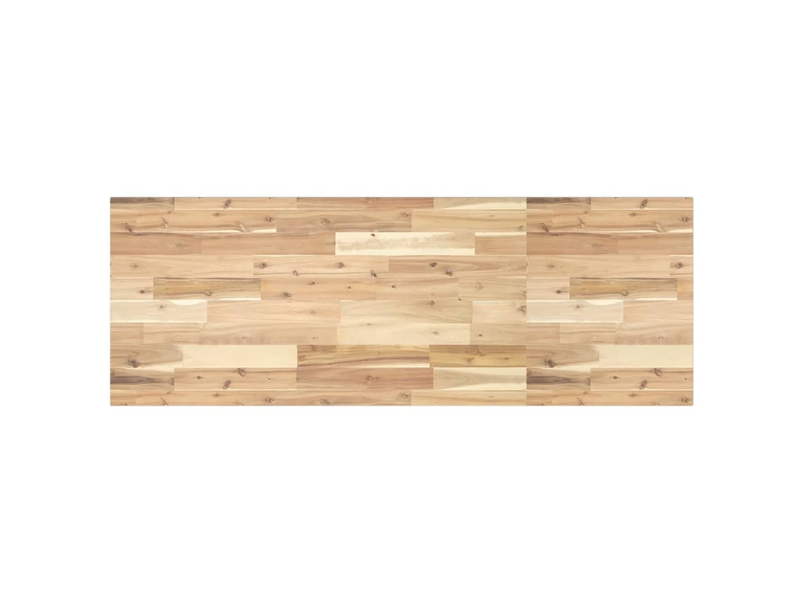 Vidaxl Tampo P/ Móvel Casa De Banho 140x50x2 Acácia Maciça Não Tratada