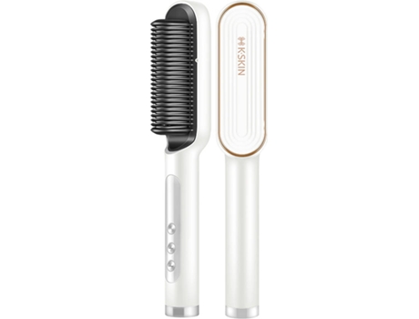 Alisador de Cabelo K-SKIN KD380K Branco (Cerâmica - 130 °C - 200 °C)