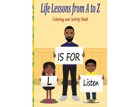 Livro Life Lessons From A To Z Coloring And Activity Book De Je'quita Zachary Johnson (inglês)
