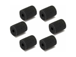 Kit de Limpeza de Piscina 6 Peças de Esponja Preta ZMDECQNA
