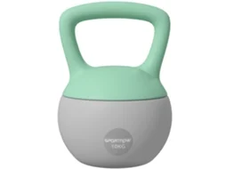 Kettlebell de 10 kg, pré-envolto em metal, com alça antiderrapante, em zinco, 21 x 30 cm S/BRAND