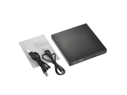 Gravador De Cd-rw Externo Universal Usb 2.0 E Leitor Dvd/cd