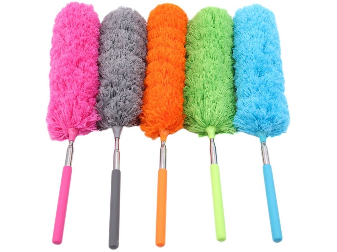 Kit De Limpeza Com Escova, 5 Peças, Com Panos De Microfibra, Lavável, Para Janelas, Para Carro, Colorido