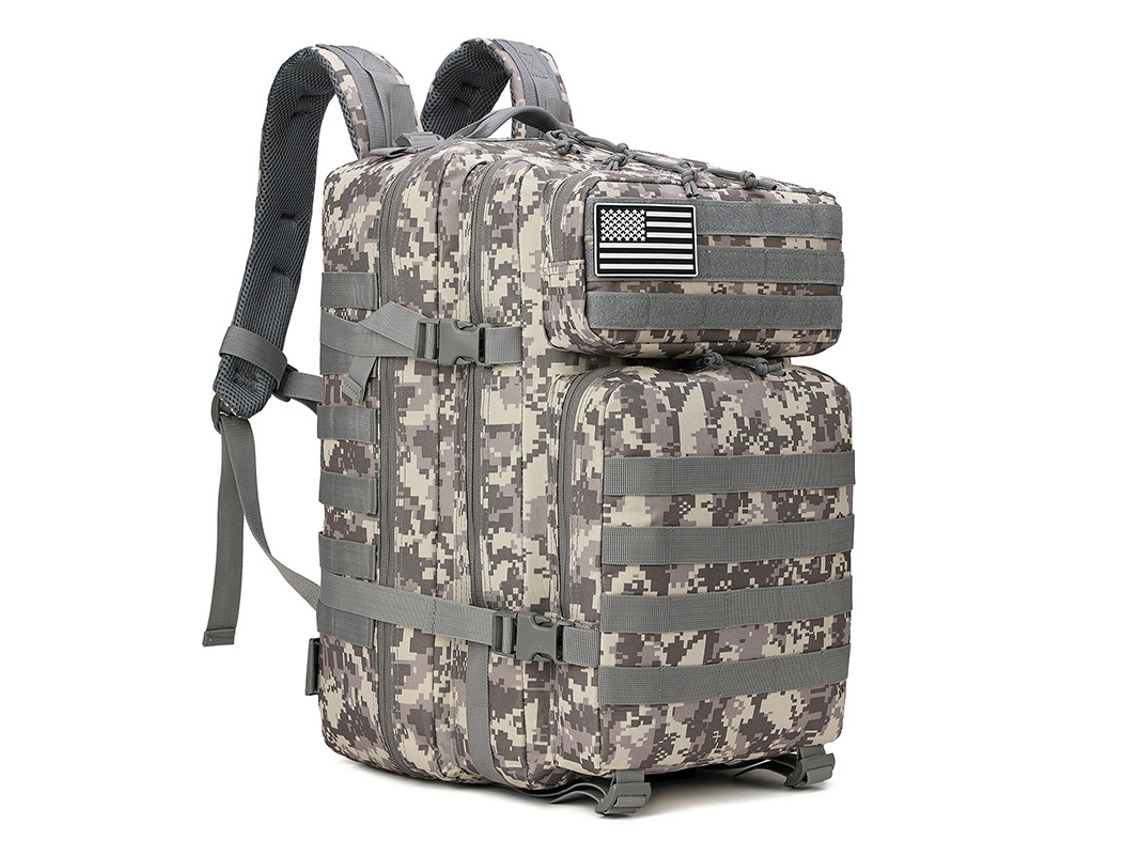 Mochila Militar Tática, 45l, Adequado para Caminhadas, Trekking, Dobrável, Impermeável, de Sobrevivência, Ideal para Crianças, Educativo, D STELASPLEN
