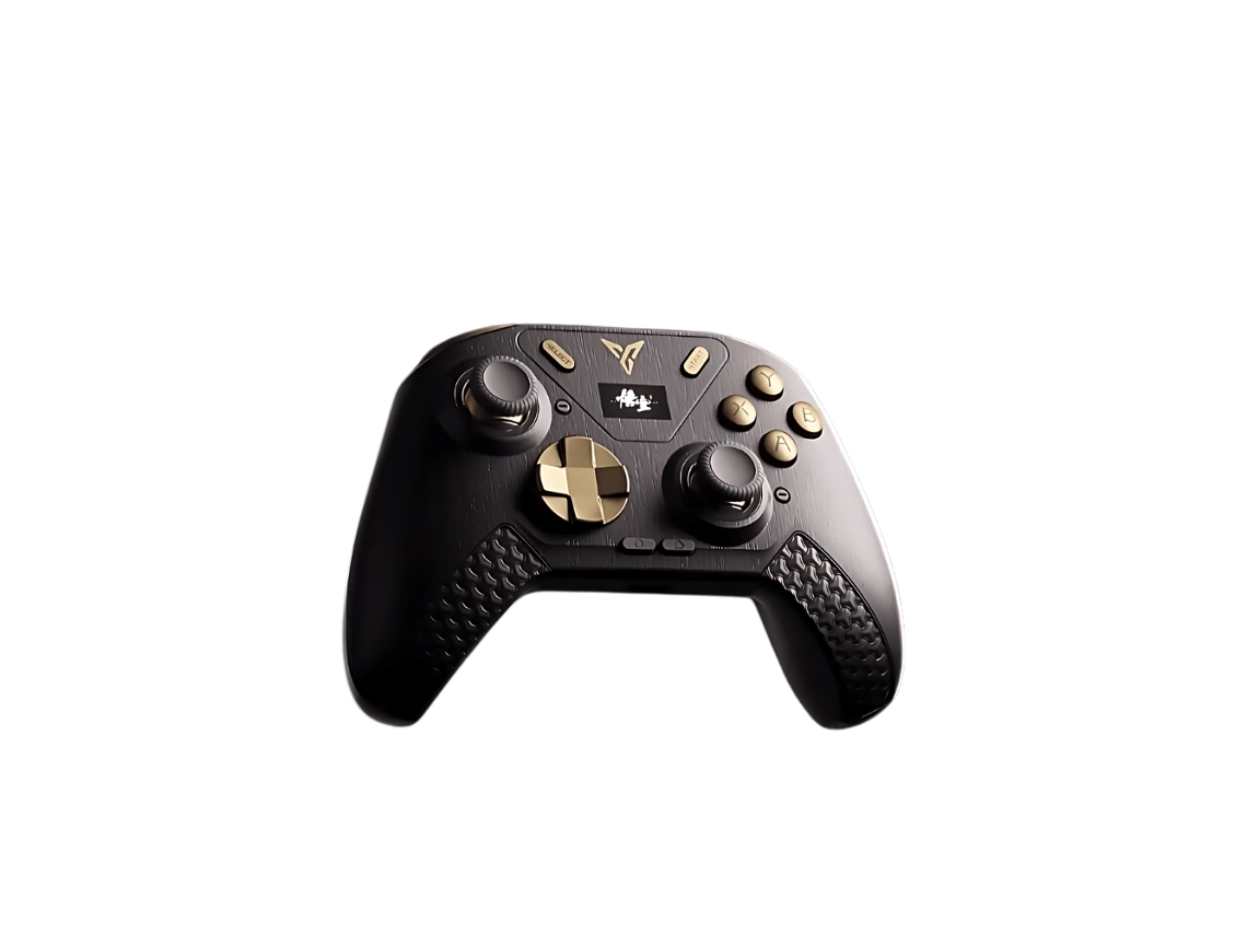 Comando Gamer Flydigi Apex 4 Elite Com Joystick E Gatilho Force Feedback - black Myth: Wukong - Alça Única Preta