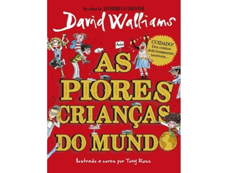 Livro As Piores Crianças do Mundo de David Walliams (Português - 2018)