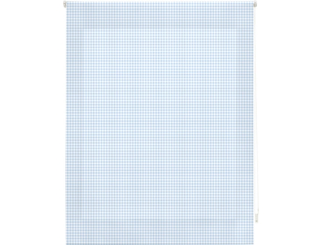 Estore de Rolo HAPPYSTOR Vichy Impressão Digital Gostar Celeste 170x250 cm