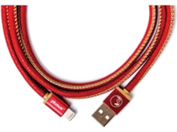 Cabo PLUSUS LifeStar (USB - Lightning - 1m - Vermelho)