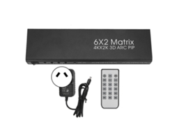 Matriz Hdmi (6 Entradas 2 Saídas 4k Arc)
