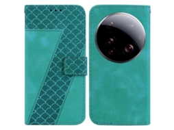 Capa De Couro Com Relevo Em Sete Formatos Para Xiaomi 15 Ultra