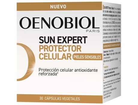 Sun Expert Protetor Celular Pele Sensível 30 Cápsulas OENOBIOL