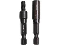 Conjunto De Chave Fenda E Ferramenta Rosqueamento, Adaptador De Soquete Auto Roscante M6 M8 M10 Com Haste Hexagonal 1 4de