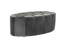 Banco DKD HOME DECOR (Cinzento - Madeira MDF - 53 x 125 x 46.5 cm)