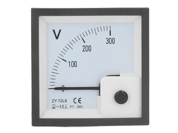 Voltímetro Analógico Laxiscreed Até 300v Com Indicação Por Ponteiro, Ideal Para Medições Precisas.
