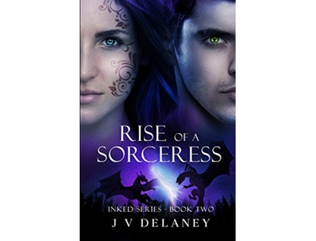 Livro Rise Of A Sorceress Inked series de J V Delaney (Inglês)