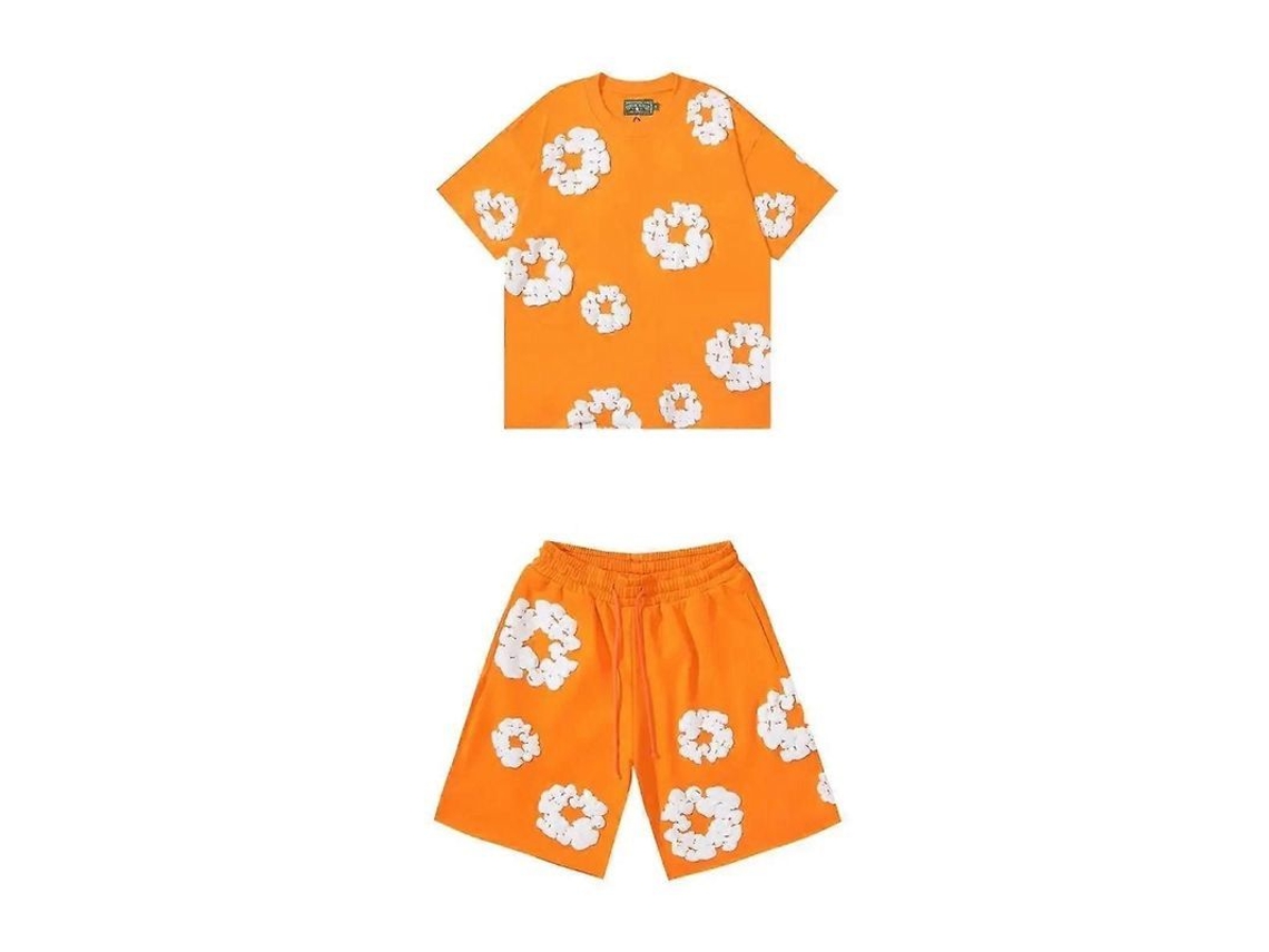 2026 conjunto de Shorts Homem Verão 2025, Algodão, Casual Fitness, Viagem, 2 Peças