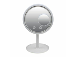 Espelho de Maquiagem com Iluminação Led e Ventilador