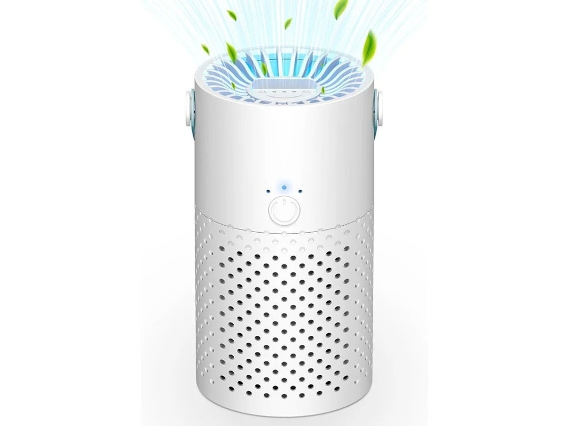 Mini Purificador De Ar Hepa Usb Para Quarto/escritório Bestvite Branco