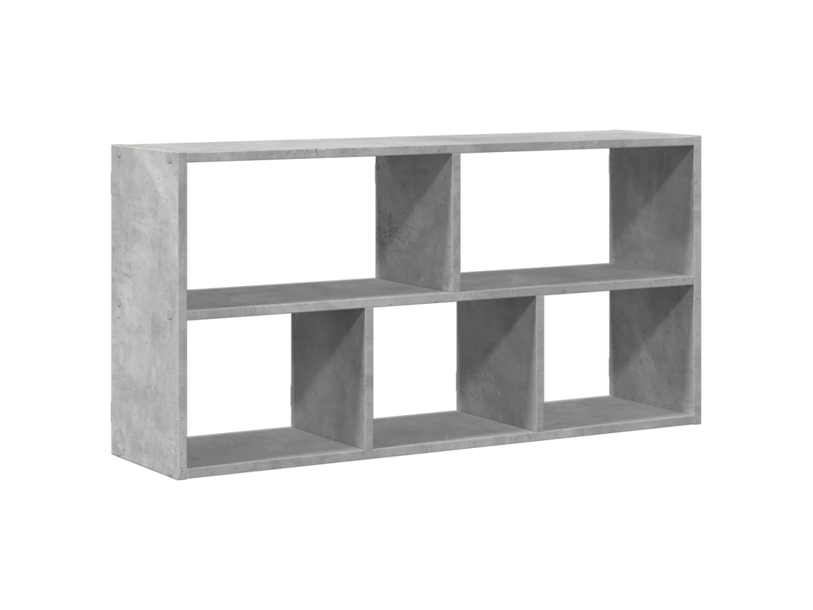 Prateleira de Parede Deriv. Madeira Cinza Cimento MAISON EXCLUSIVE (100x25x50 cm)