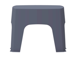 Mesa 50x50x39cm Cinza Nara Kasa