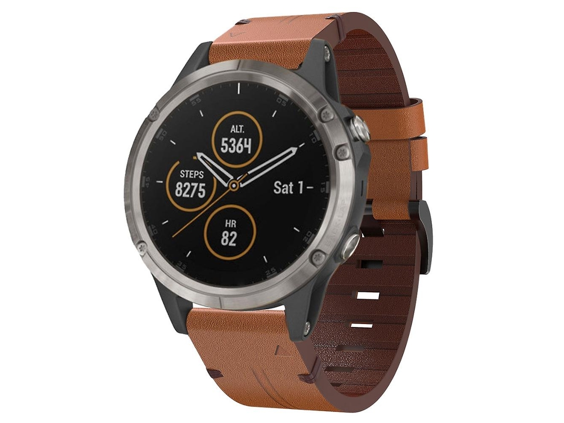 Pulseira De Couro Para Garmin Fenix ​​​​​​5 Olysi Shop