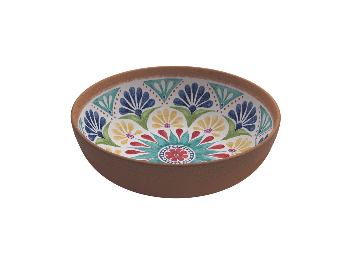 Conjunto de 2 Tigelas de Sopa TOUCH MEL Porto em Melamina Inquebrável 18 Cm