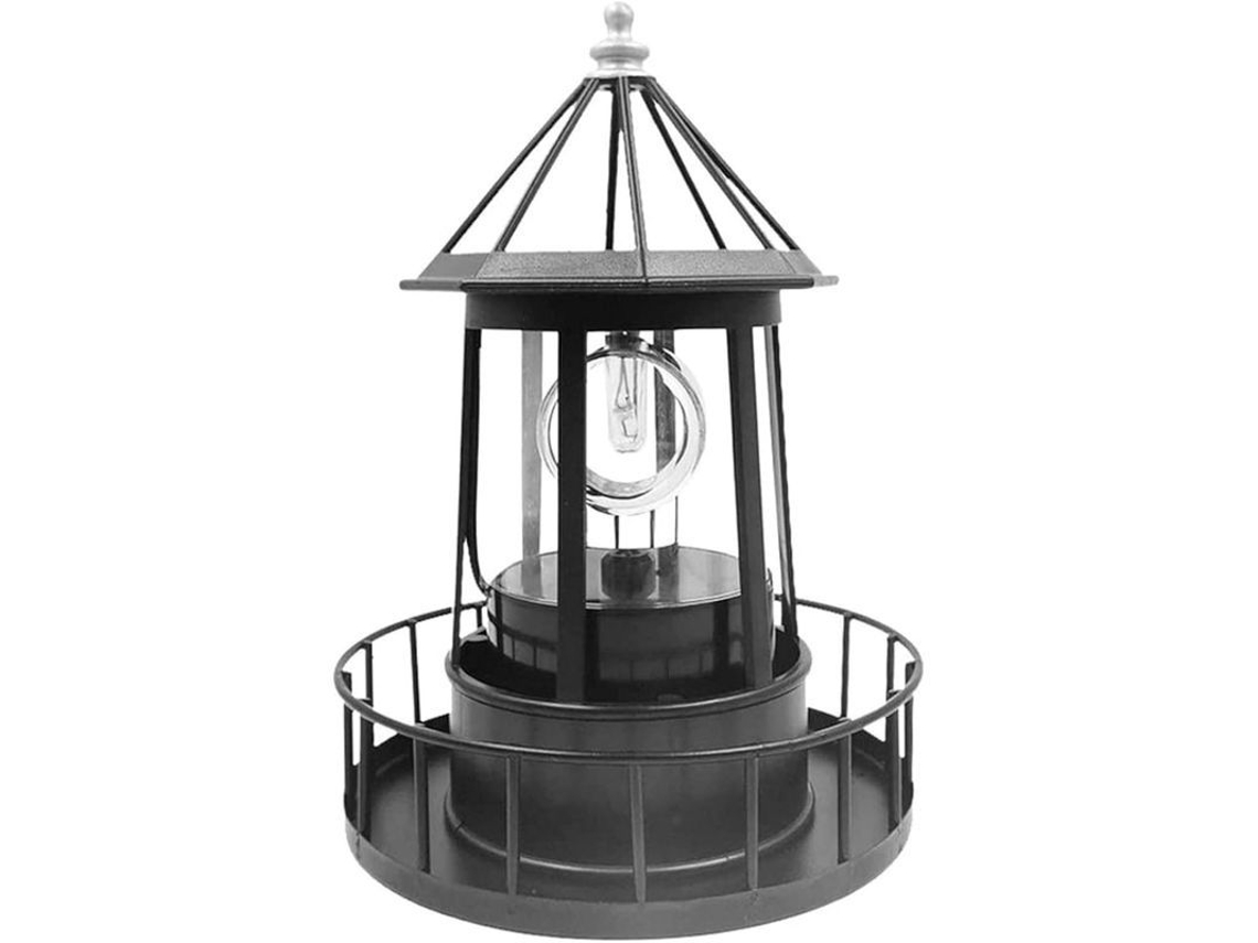 Nova Line lâmpada Solar Rotativa Led para Jardim Externo Decoração Ornamental Gramado 2025