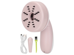 Baok-c500 Desktop Cleaner Limpador De Mesa Mini Portátil Recarregável Para Cabelo E Poeira Rosa