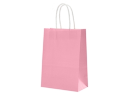 Pacote com 20 Sacolas de Presente, Sacolas para Doces, Papel Kraft Colorido BRILVIBERA