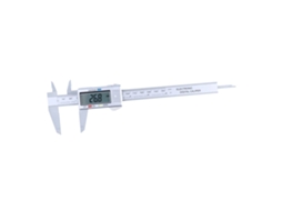Paquímetro Digital, Design Ergonômico, 0-150 Mm, Visor Lcd Para Em E