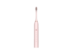 Nova Escova de Dentes Elétrica Sonic Vibrating 6-Speed Adultos Uso Doméstico Recarregável Por Usb Modelo Branco À Prova de Água
