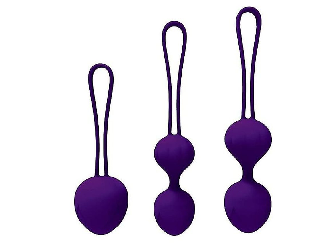 Kit de Massageador de Bola Kegel para Mulheres Exercício de Assoalho Pélvico Kit de Levantamento de Peso Exercício Kegel Sugerido por Médicos