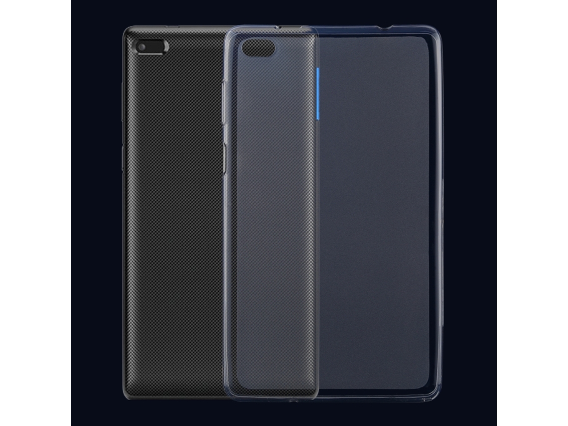 Capa Tpu Transparente Anti‑queda De 0,75 Mm Halinuia Para Lenovo Tab E7