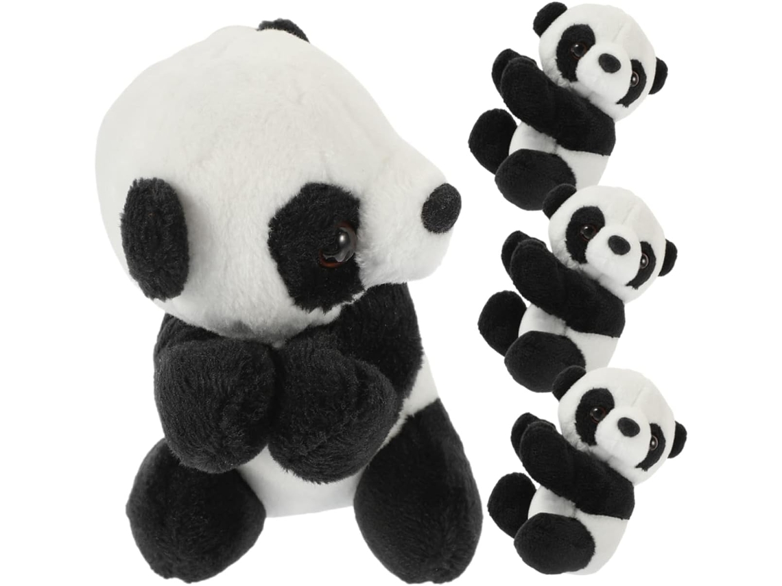 Conjunto de 12 clipes Panda Pelúcia, clipes de anotação, clipes fotográficos Pelúcia, clipes Mini Fofos Panda