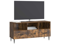 Gabinete para TV MAISON EXCLUSIVE 102x34,5x50 cm em Sonoma Cinzento