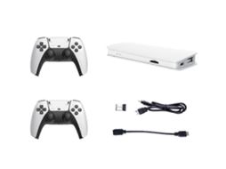 Nostalgicbox 2025 Mais de 20.000 Jogos Retrô, Consoles + 2 Controles Sem Fio, Nostalgic Box GOKOCO