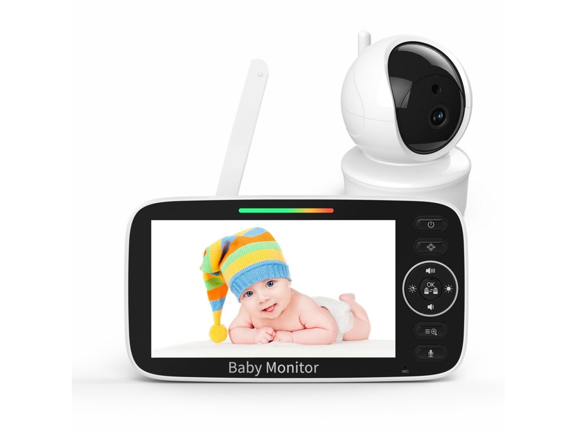 Elysve Monitor De Bebé Sem Fios 5 Polegadas Sm530a