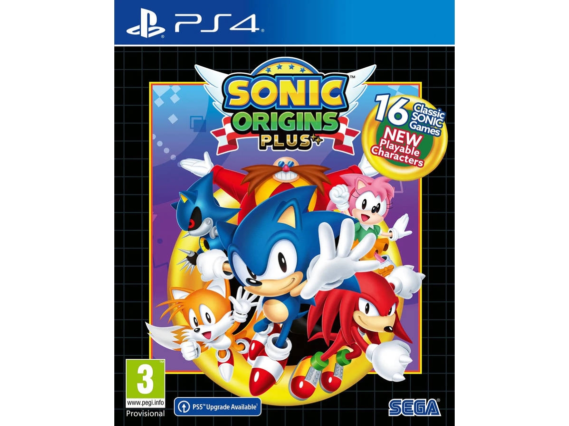 Jogo PS4 Sonic Origins Plus