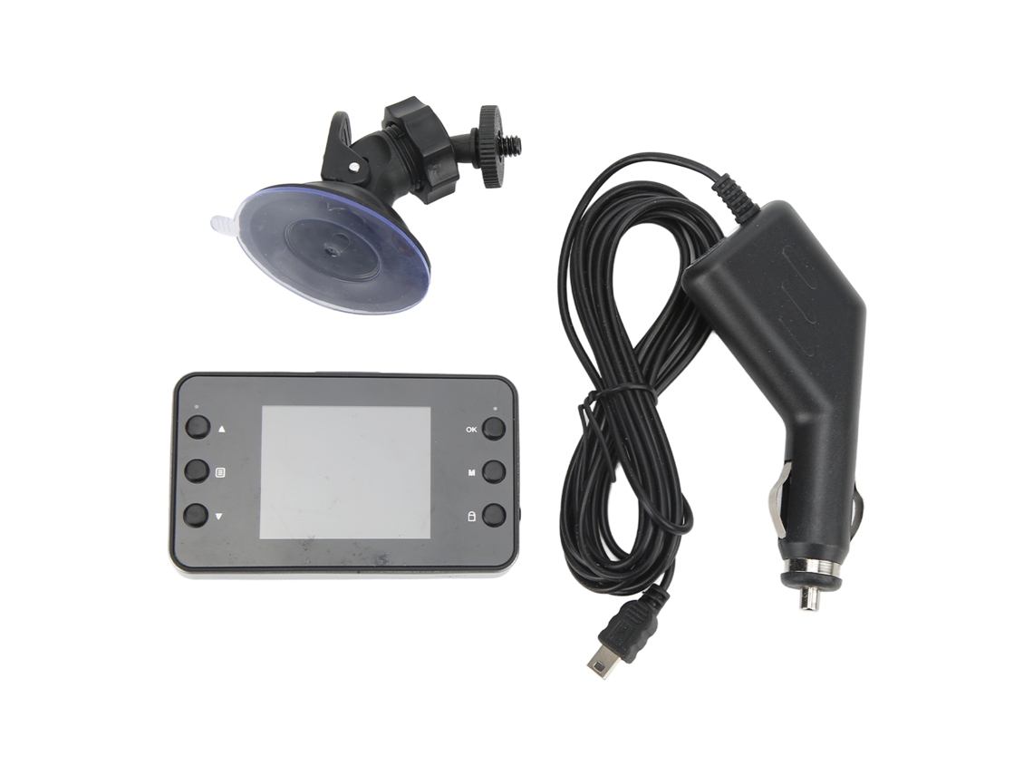 Grabador De Video Para Coche Dvr Mini Hd 5v 120mah Grabación En Bucle Cámara De Metal Y Plástico