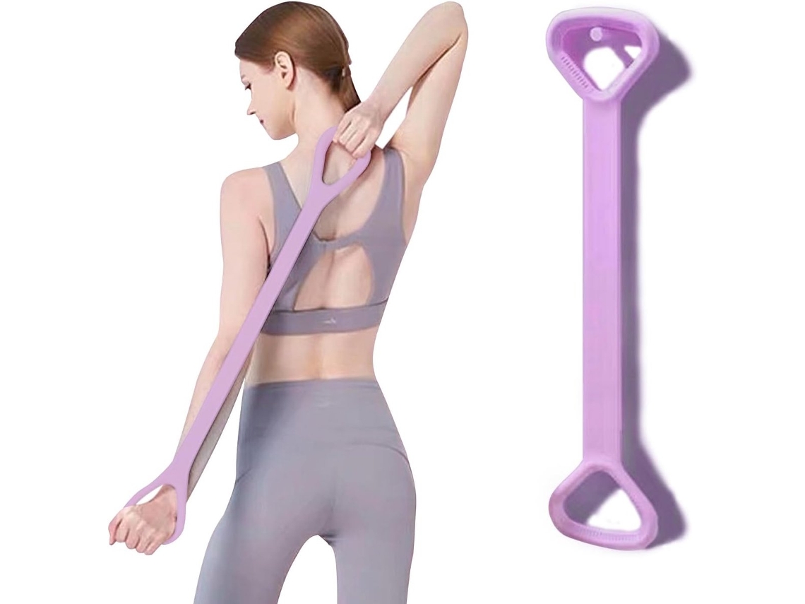 Faixa Elástica de Resistência formato 8 Portátil para Pilates AQUAFORGE